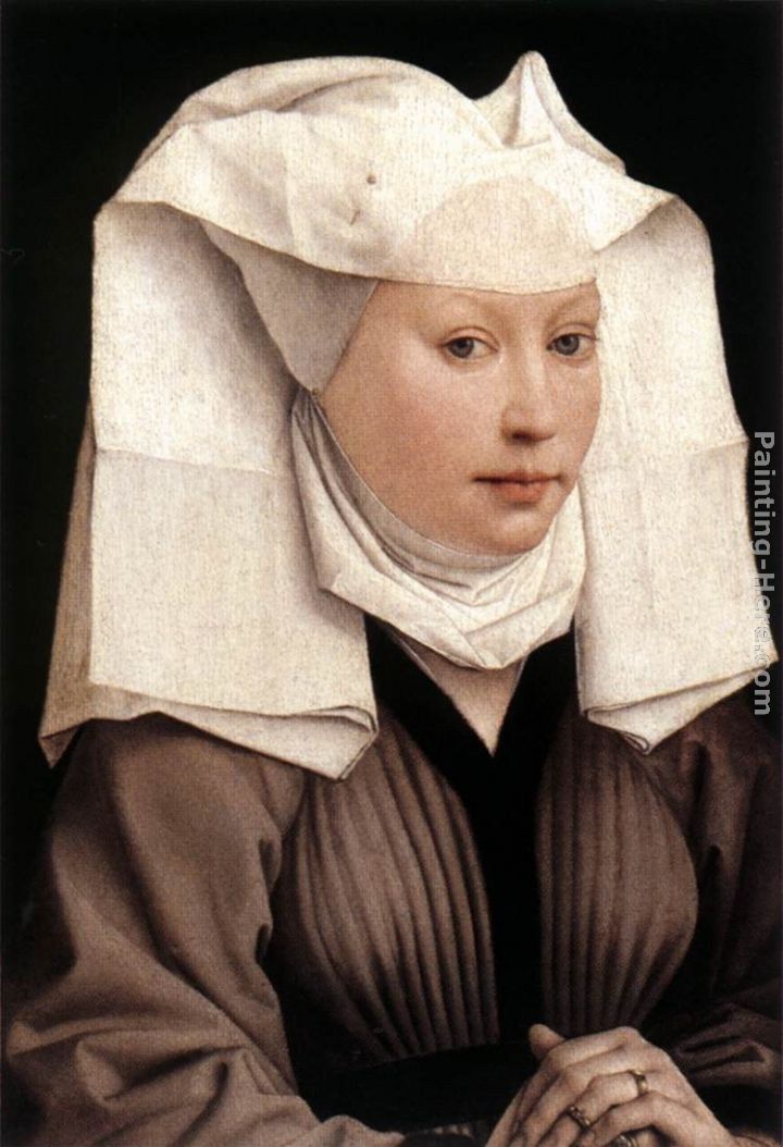 Rogier van der Weyden Lady Wearing a Gauze Headdress